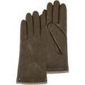 Gants sur Grenoble : Gants Isotoner Gants Femme cuir chaud Olive