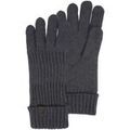 Gants sur Grenoble : Gants Isotoner Gants Homme maille recycl&eacute;e cotel&eacute;e Gris