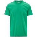 T-shirt Kappa T-shirt CAFERS SLIM TEE vert
