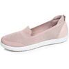 Ballerines Isotoner Ballerines femme slip on confort Rose