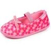 Chaussons b&eacute;b&eacute; Isotoner Chaussons ballerines Enfant Fleurs rose Rose