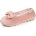 Chaussons Isotoner Chaussons ballerines Femme ergonomiques Blush
