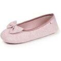 Chaussons / Pantoufles sur Grenoble : Chaussons Isotoner Chaussons ballerines Femme Blush chin&eacute; Rose