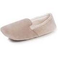 Chaussons / Pantoufles sur Grenoble : Chaussons Isotoner Chaussons slippers Femme Beige