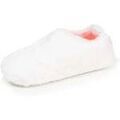 Chaussons / Pantoufles sur Grenoble : Chaussons Isotoner Chaussons bottillons Femme Ivoire