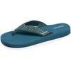 Tongs Isotoner Tongs Femme yoga confort Vert canard