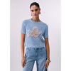 Pull Liu Jo Pull avec broderie en raphia