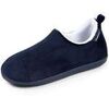 Chaussons Isotoner Chaussons bottillons bas Femme ergonomiques Marine