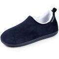 Chaussons / Pantoufles sur Grenoble : Chaussons Isotoner Chaussons bottillons bas Femme ergonomiques Marine