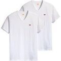 Tee-shirts sur Grenoble : T-shirt Levis Homme T-shirt Paquet de 2 ORIGINAL HM VNECK 2P