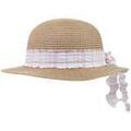 Chapeaux sur Grenoble : Chapeau enfant Isotoner Chapeau Capeline Fille 4-8 ans Foulard rose