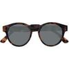 Lunettes de soleil Isotoner Lunettes de Soleil Mixte Ronde Ecaille