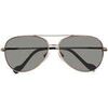 Lunettes de soleil Isotoner Lunettes de Soleil mixte Dor&eacute;es Gris