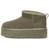Bottines UGG Classic Ultra Mini Platform Moss Green