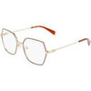 Lunettes de soleil Liu Jo LJ2182 Cadres Optiques, Or, 55 mm Dor&eacute;
