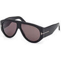 Lunettes sur Grenoble : Lunettes de soleil Tom Ford FT1044 BRONSON Lunettes de soleil, Noir/Fum&eacute;e, 60 mm Noir