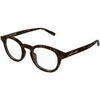 Lunettes de soleil Saint Laurent SL 907 Cadres Optiques, Havana/Transparent, 49 mm