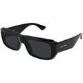 Lunettes sur Grenoble : Lunettes de soleil Saint Laurent SL 869 Lunettes de soleil, Noir/Noir, 57 mm