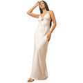 Robes sur Grenoble : Robe La Modeuse Robes pour femme - Blanc cass&eacute; - Beige