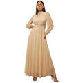 Robes sur Grenoble : Robe La Modeuse Robes pour femme - Beige -
