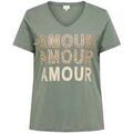 Tee-shirts sur Grenoble : T-shirt Only Carmakoma 195462VTPE26