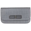 Pochette Balenciaga Portefeuille &agrave; chaine Gossip Gris