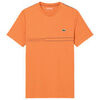 T-shirt Lacoste T-shirt Sport Ultra Dry technique imprim&eacute; Orange Orange