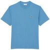T-shirt Lacoste T-shirt en coton jersey mi-&eacute;pais Bleu ciel Bleu