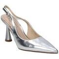 Chaussures &agrave; talons femme sur Grenoble : Chaussures escarpins Corina 102507 Argent&eacute;