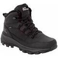 Randonn&eacute;e sur Grenoble : Chaussures Jack Wolfskin Everquest Texapore Mid Noir