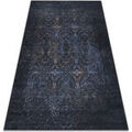 D&eacute;coration sur Grenoble : Tapis Rugsx Tapis lavable ANDRE 1058 Ornement, vintage antid&eacute; 160x220 cm Noir 160x220 cm. . Maison & D&eacute;co > Tapis.