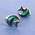 Boutons de manchette sur Grenoble : Boutons de manchettes Tony & Paul Boutons de manchette poisson bleu Rouge