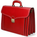 Serviettes sur Grenoble : Porte document Gave Lux Sac &agrave; main professionnel GLX22701023FBG Rouge