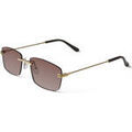 Lunettes sur Grenoble : Lunettes de soleil Xlab Milos Lunettes de soleil, Or/Marron, 57 mm Dor&eacute;