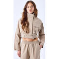 Vestes sur Grenoble : Veste Project X Paris Veste L&eacute;g&egrave;re F243319 Beige