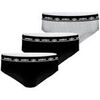 Boxers Umbro Lot de 3 culottes femme en coton ceinture Noire Noir