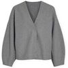 Manteau Vila Noos Juice Loose Jacket - Medium Grey Melange
