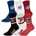 Chaussettes sur Grenoble : Chaussettes Nfl unisexe Chaussettes Paquet de 6 6Pack Crew Socks