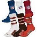 Chaussettes sur Grenoble : Chaussettes Nfl unisexe Chaussettes Paquet de 6 6Pack Crew Socks