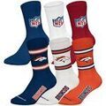 Chaussettes sur Grenoble : Chaussettes Nfl unisexe Chaussettes Paquet de 6 6Pack Crew Socks