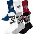 Chaussettes Nfl unisexe Chaussettes Paquet de 6 6Pack Crew Socks Grenoble