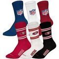 Chaussettes sur Grenoble : Chaussettes Nfl unisexe Chaussettes Paquet de 6 6Pack Crew Socks