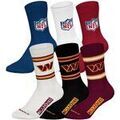 Chaussettes sur Grenoble : Chaussettes Nfl unisexe Chaussettes Paquet de 6 6Pack Crew Socks