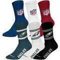 Chaussettes sur Grenoble : Chaussettes Nfl unisexe Chaussettes Paquet de 6 6Pack Crew Socks