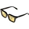 Lunettes de soleil Off-White OW1004 RENO Lunettes de soleil, Noir/Jaune, 51 mm