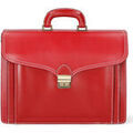 Serviettes sur Grenoble : Porte document Gave Lux Sac &agrave; main professionnel GLX25701023FBG Rouge