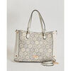 Sac &agrave; main Gattinoni Sac femme avec bandouli&egrave;re et anse Blanc
