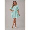 Robe courte Kebello Robe F, Vert