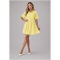 Robes sur Grenoble : Robe courte Kebello Robe F, Jaune