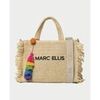 Cabas Marc Ellis Sac &agrave; main pour femme, effet paille Beige